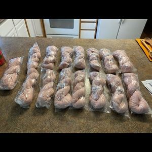 Blush cheese cloth from tablecloth company